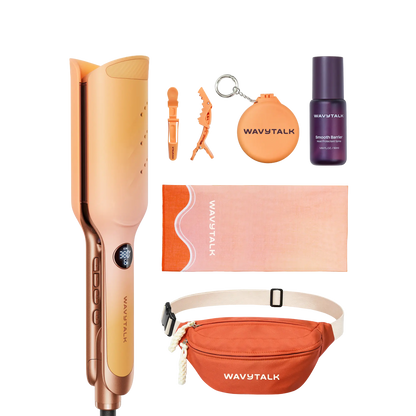 3-Barrel Hair Waver Bundle – Effortless Beach Waves with Less Frizz & Heat Damage