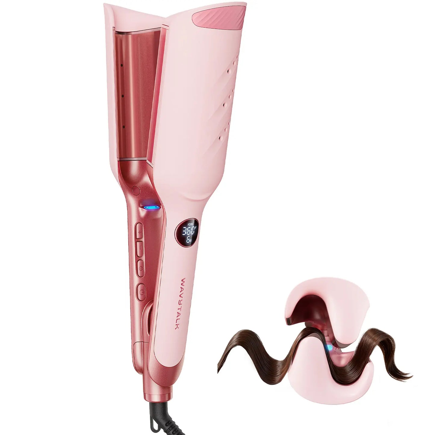 3-Barrel Hair Waver Bundle – Effortless Beach Waves with Less Frizz & Heat Damage