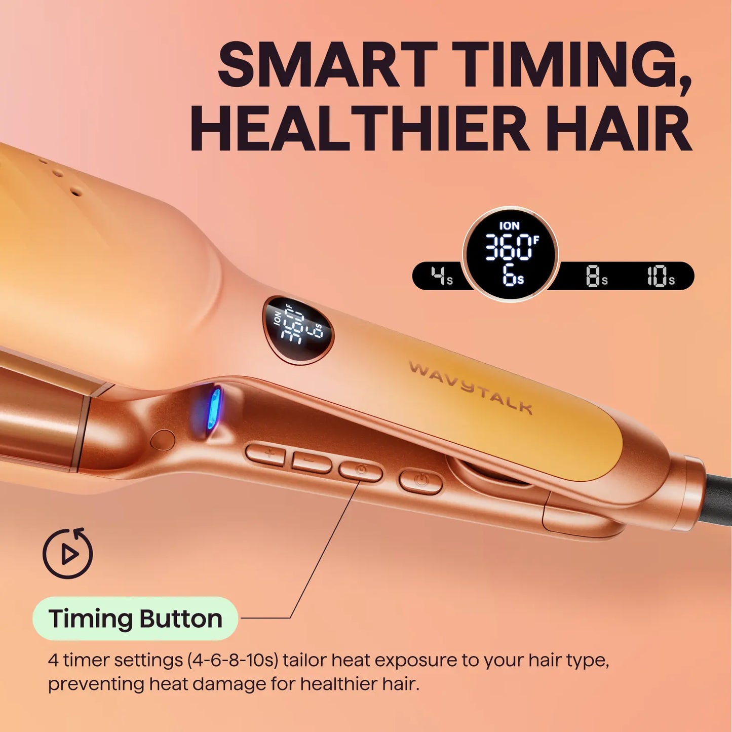 3-Barrel Hair Waver Bundle – Effortless Beach Waves with Less Frizz & Heat Damage